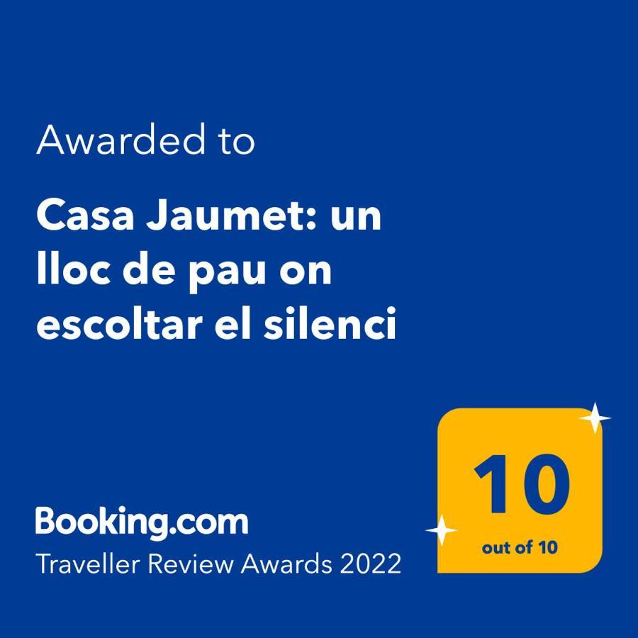 Casa Jaumet: Un Lloc De Pau On Escoltar El Silenci Leilighet Aramunt Eksteriør bilde